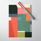 Geometric Shapes 28 Wrapping Paper Gallery Image 1