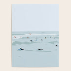 Tiny Surfers in Lima Poster Gallery Image 4