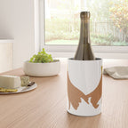 Pinky Promise | Valentine's Day Love Friendship | Floral Botanical Join Hands Forever  Wine Chiller Gallery Image 4