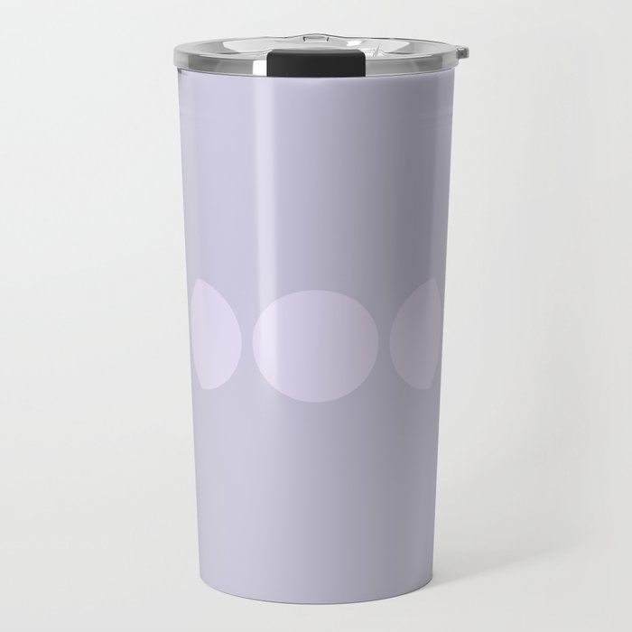 Minimal Moon Phases II Travel Mug Gallery Image 1