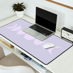 Minimal Moon Phases II Desk Mat Gallery Image 2