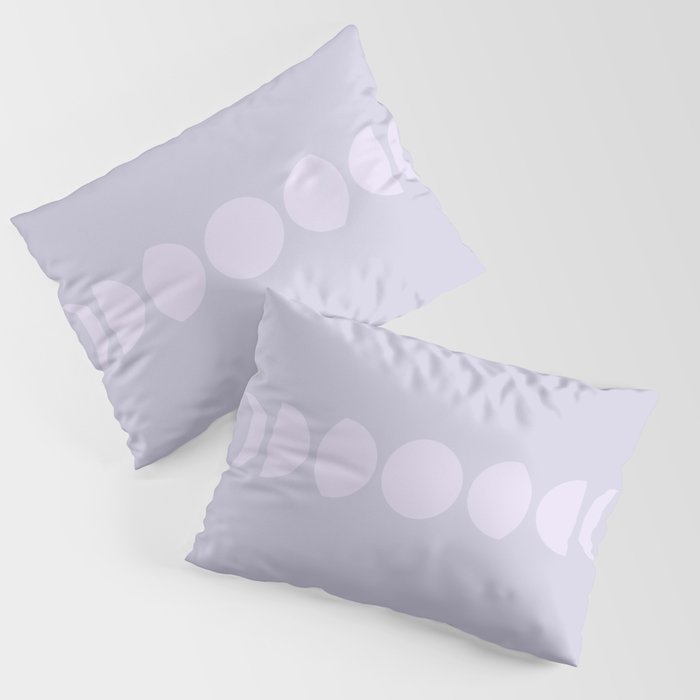 Minimal Moon Phases II Pillow Sham Gallery Image 1