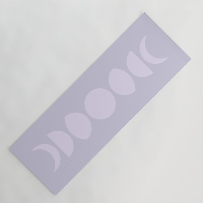 Minimal Moon Phases II Yoga Mat Gallery Image 1