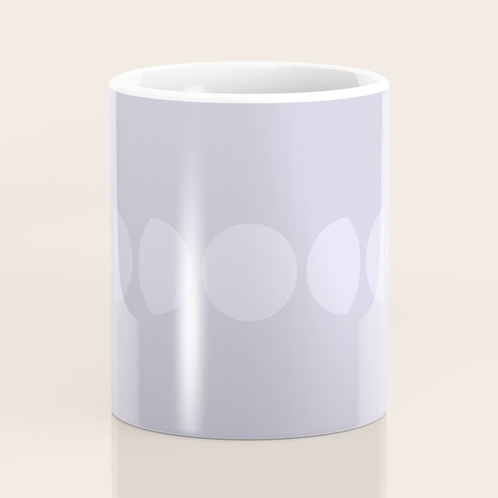 Minimal Moon Phases II Coffee Mug Gallery Image 4