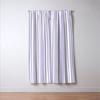 Classic Stripes XXVIII - Lilac Purple Window Curtain Gallery Image 3