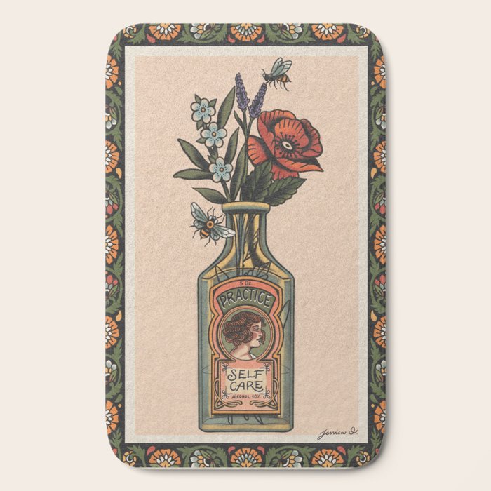 Practice Self Care Bath Mat Gallery Image 2