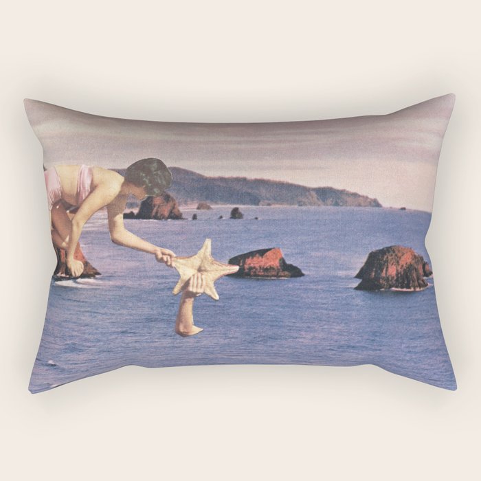 Starfishing Rectangular Pillow Gallery Image 2
