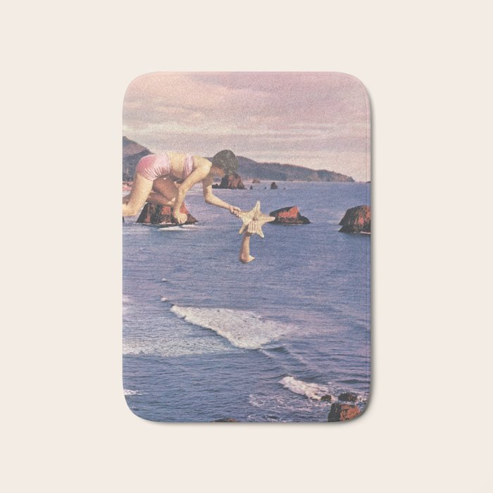 Starfishing Bath Mat Gallery Image 1