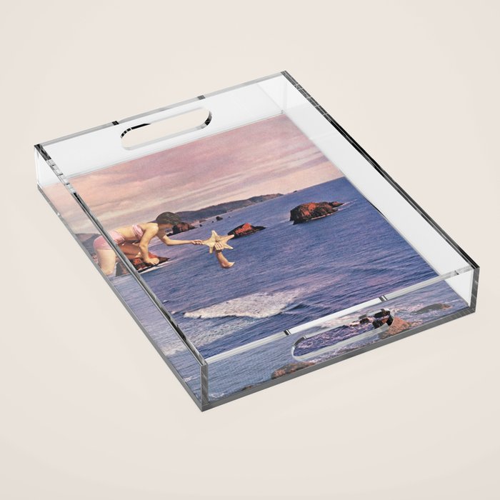Starfishing Acrylic Tray Gallery Image 1