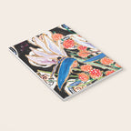 Lions and Tigers Dark Floral Still Life Painting Notebook Gallery Image 3