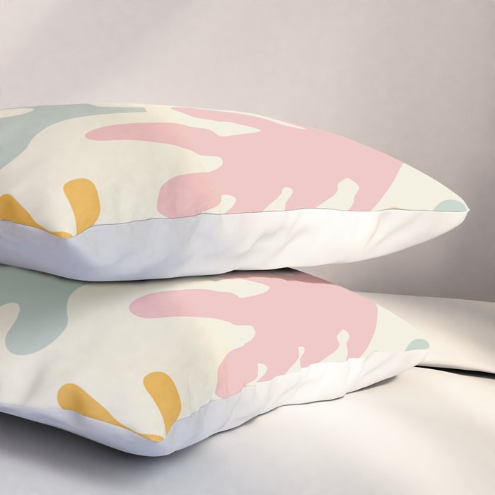 Henri Matisse Colorful Tropical Cut Outs Pattern  Pillow Sham Gallery Image 3