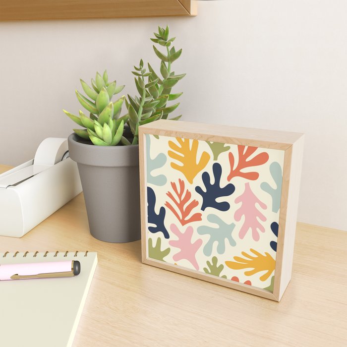 Henri Matisse Colorful Tropical Cut Outs Pattern  Mini Art Print Gallery Image 2