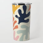 Henri Matisse Colorful Tropical Cut Outs Pattern  Travel Mug Gallery Image 1
