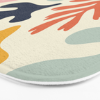 Henri Matisse Colorful Tropical Cut Outs Pattern  Bath Mat Gallery Image 3