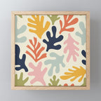 Henri Matisse Colorful Tropical Cut Outs Pattern  Mini Art Print Gallery Image 1
