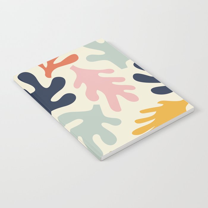 Henri Matisse Colorful Tropical Cut Outs Pattern  Notebook Gallery Image 2