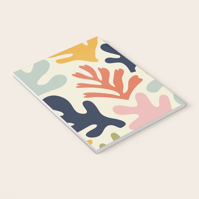 Henri Matisse Colorful Tropical Cut Outs Pattern  Notebook Gallery Image 3