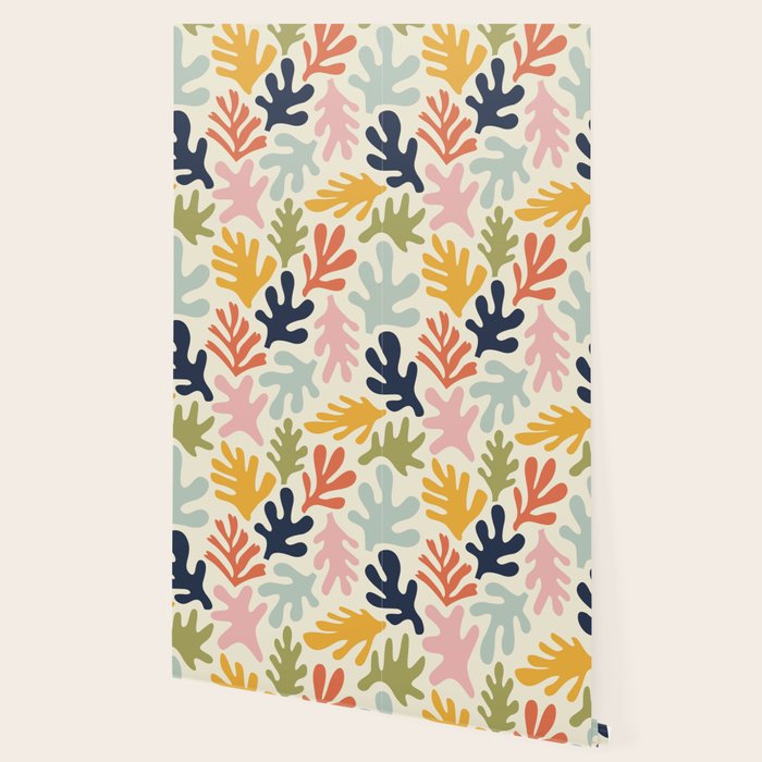 Henri Matisse Colorful Tropical Cut Outs Pattern  Wallpaper Gallery Image 2
