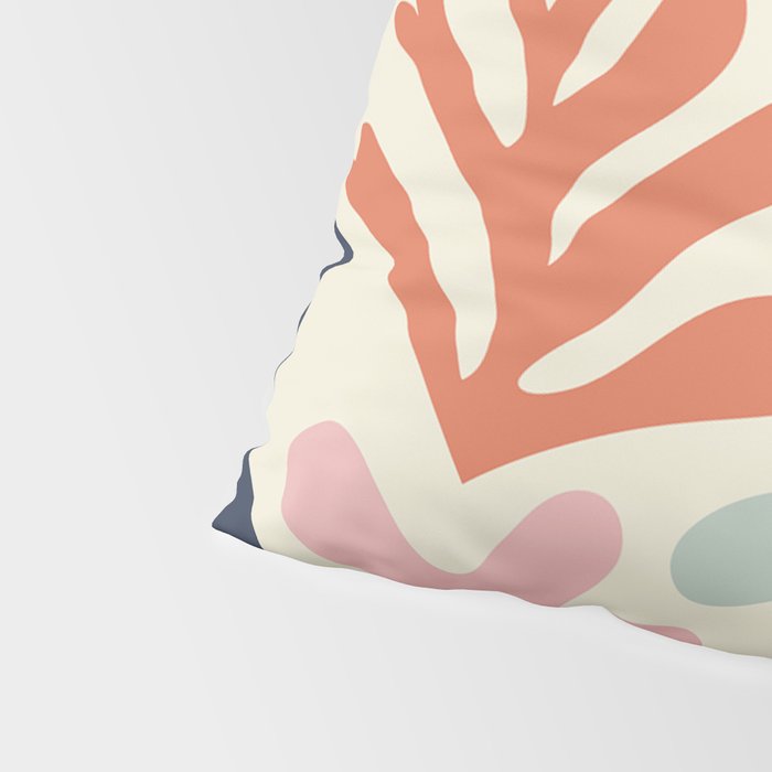 Henri Matisse Colorful Tropical Cut Outs Pattern  Pillow Sham Gallery Image 4