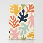 Henri Matisse Colorful Tropical Cut Outs Pattern  Stationery Card Gallery Image 2