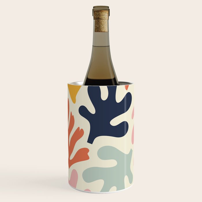 Henri Matisse Colorful Tropical Cut Outs Pattern  Wine Chiller Gallery Image 1