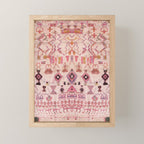 Vintage Moroccan Design Mini Art Print Gallery Image 1