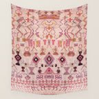 Vintage Moroccan Design Wall Tapestry Gallery Image 4