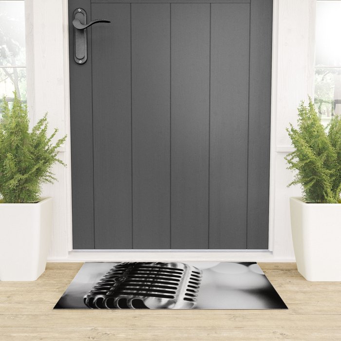 microphone music aesthetic close up elegant mood art photography  Welcome Mat Gallery Image 3