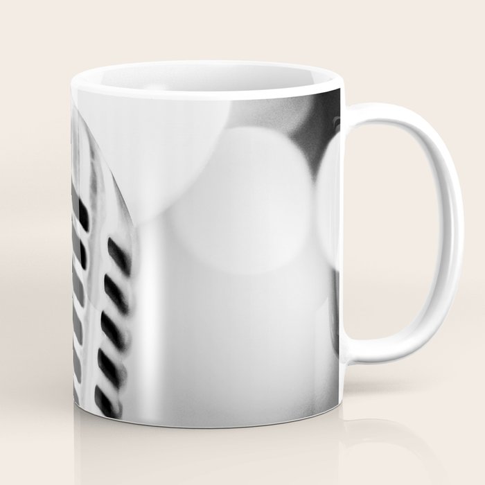 microphone music aesthetic close up elegant mood art photography  Coffee Mug Gallery Image 1