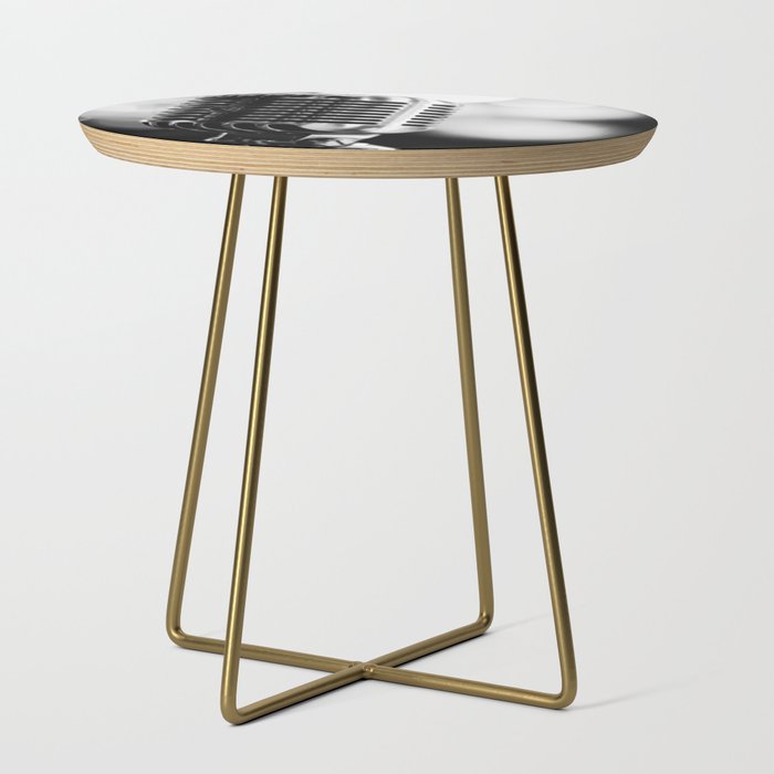 microphone music aesthetic close up elegant mood art photography  Side Table Gallery Image 1