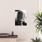 microphone music aesthetic close up elegant mood art photography  Poster Gallery Image 2