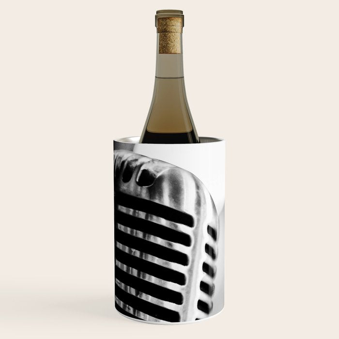 microphone music aesthetic close up elegant mood art photography  Wine Chiller Gallery Image 1