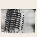 microphone music aesthetic close up elegant mood art photography  Wall Hanging Gallery Image 1