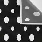 Polka-dot Black And White Wall Tapestry Gallery Image 3