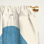 minimal geometric art Window Curtain Gallery Image 2