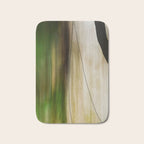 Forest, Water, Lines - abstract nature photograph long explosure Bath Mat Gallery Image 1