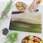 Forest, Water, Lines - abstract nature photograph long explosure Cutting Board Gallery Image 2