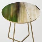 Forest, Water, Lines - abstract nature photograph long explosure Side Table Gallery Image 2