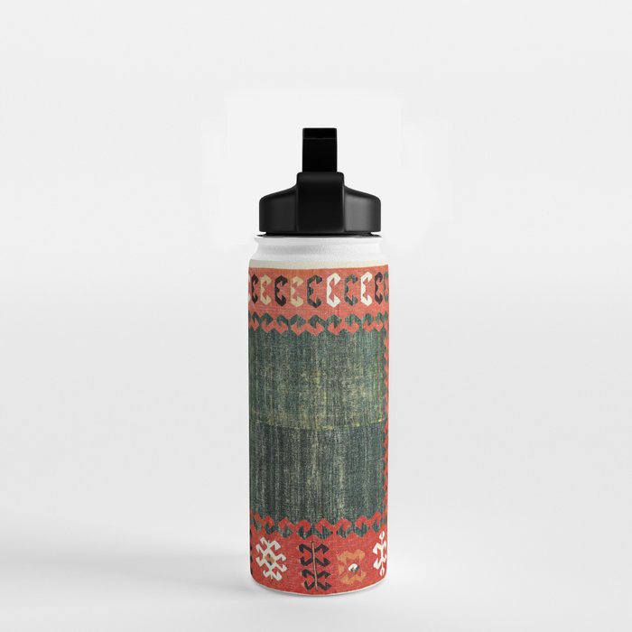 Cappadocian Central  Anatolian Antique Turkish Kilim Print Water Bottle Gallery Image 2
