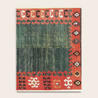 Cappadocian Central  Anatolian Antique Turkish Kilim Print Notebook Gallery Image 4