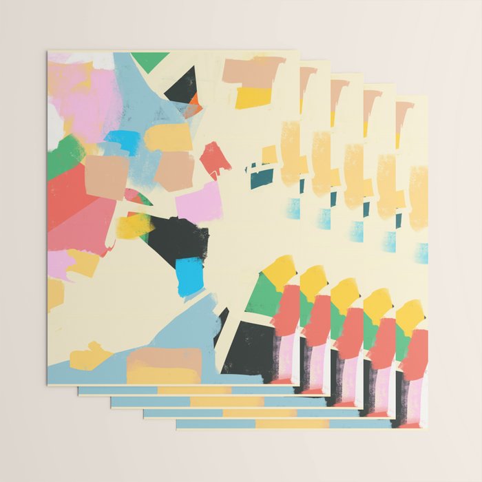 Modern Abstract Art 97 Wrapping Paper Gallery Image 3
