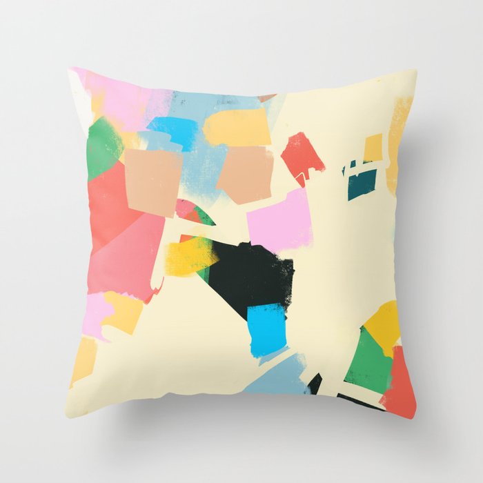 Modern Abstract Art 97 Throw Pillow Gallery Image 6