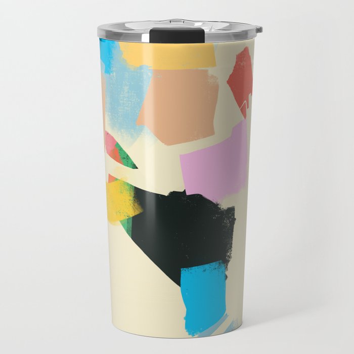 Modern Abstract Art 97 Travel Mug Gallery Image 1