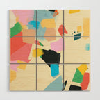 Modern Abstract Art 97 Wood Wall Art Gallery Image 1