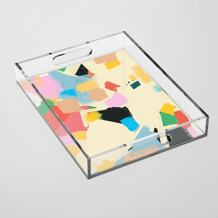 Modern Abstract Art 97 Acrylic Tray Gallery Image 1