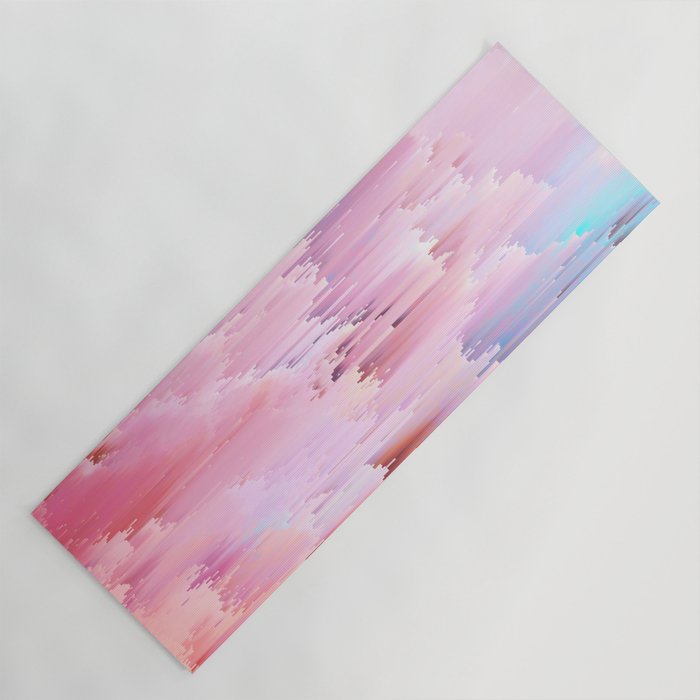Delicate Glitches Yoga Mat Gallery Image 1