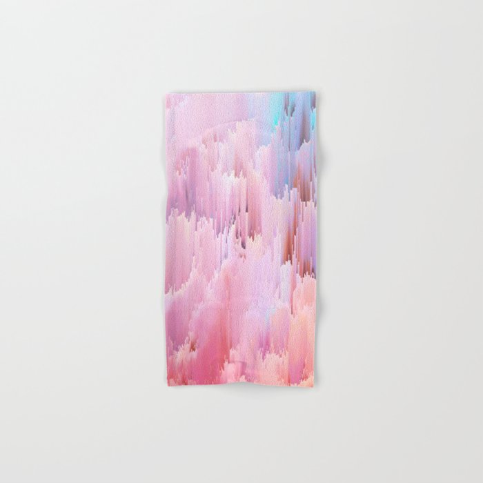 Delicate Glitches Bath Towel Gallery Image 1