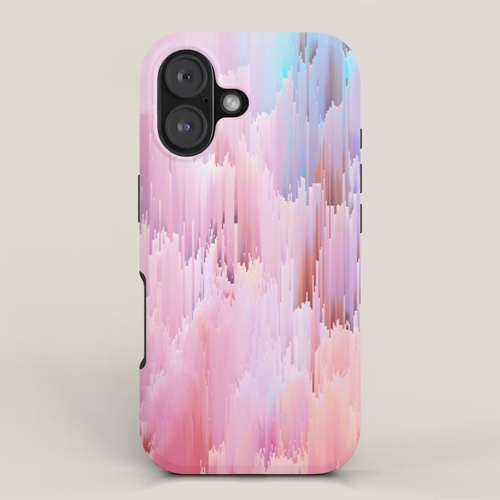 Delicate Glitches iPhone Case Gallery Image 1