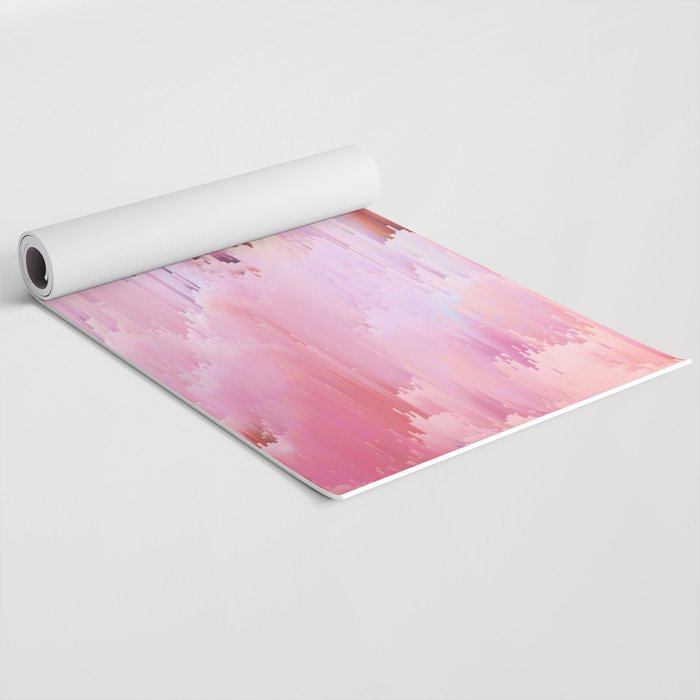 Delicate Glitches Yoga Mat Gallery Image 2