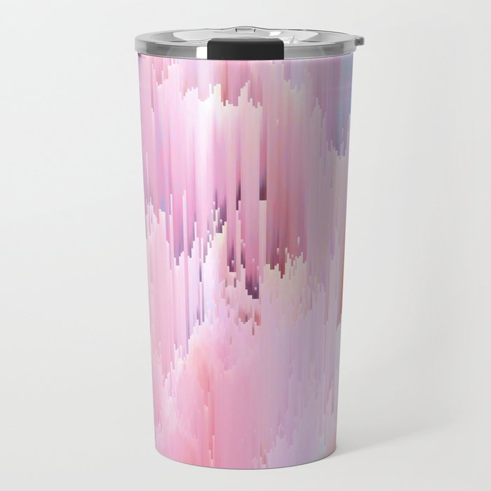 Delicate Glitches Travel Mug Gallery Image 1